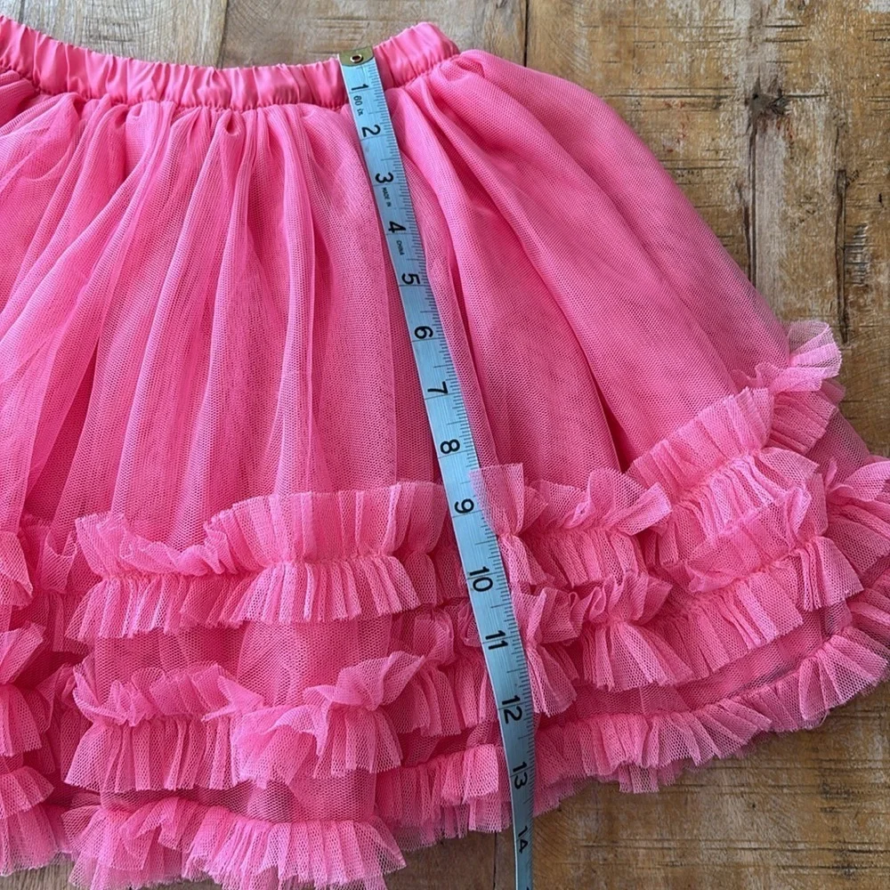 Gymboree Vibrant Pink Tulle Skirt size 8